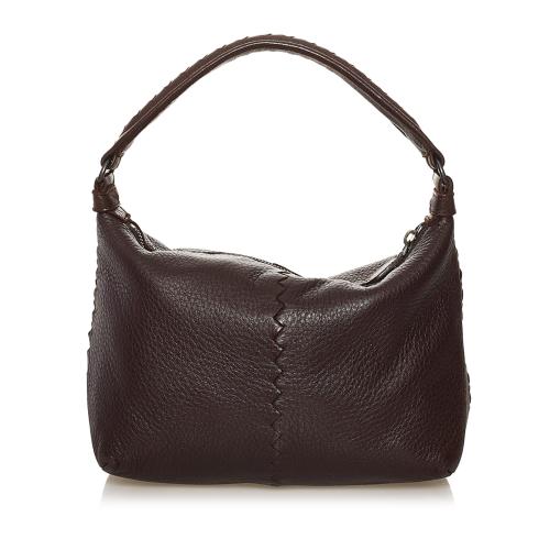 Bottega Veneta Cervo Leather Hobo Bag