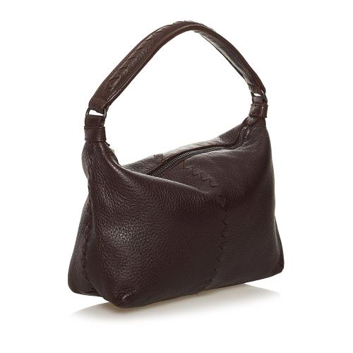 Bottega Veneta Cervo Leather Hobo Bag