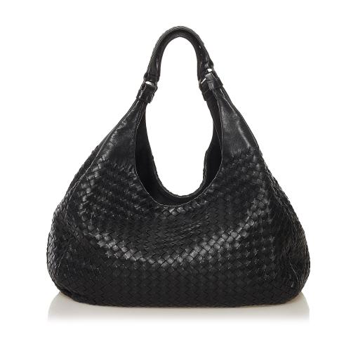 Bottega Veneta Intrecciato Campana Hobo Bag