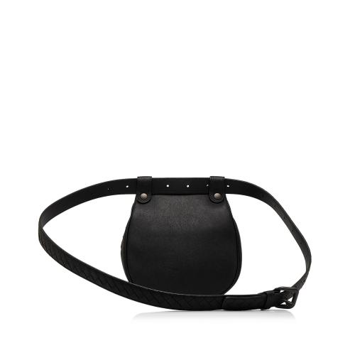 Bottega Veneta Intrecciato Flap Belt Bag