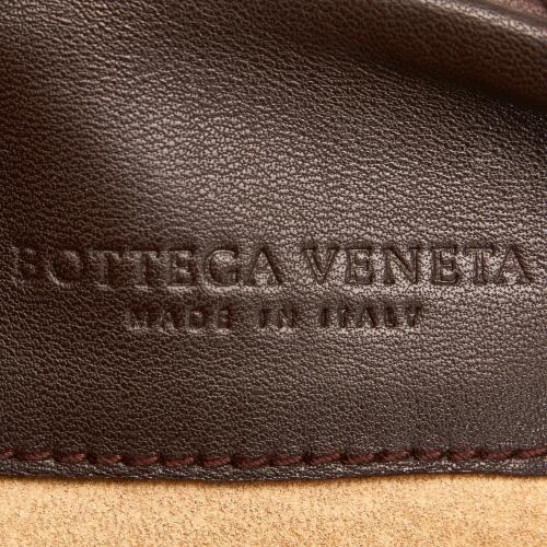 Bottega Veneta Intrecciato Flap Shoulder Bag