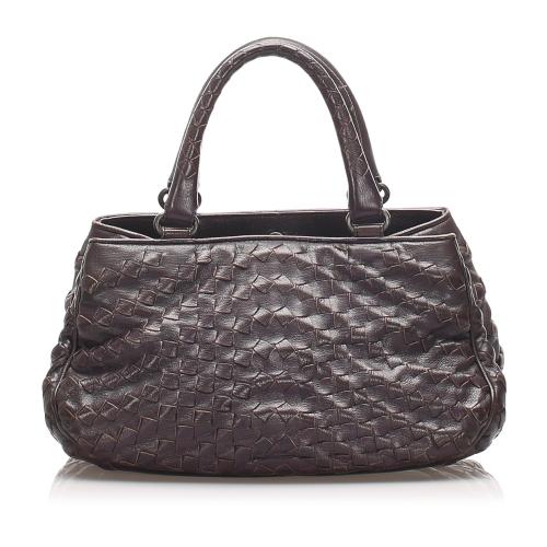 Bottega Veneta Intrecciato Leather Satchel