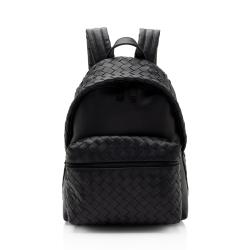 Bottega Veneta Intrecciato Nappa Front Pocket Medium Backpack