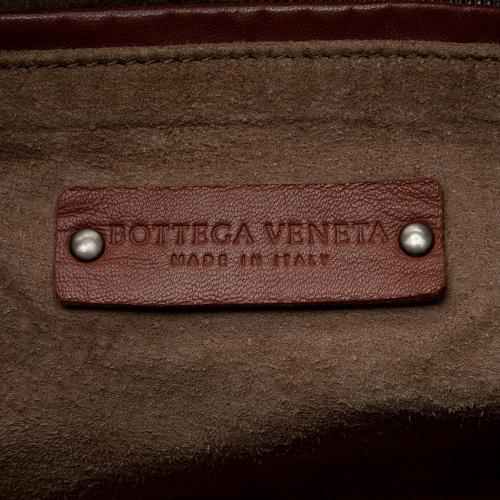 Bottega Veneta Intrecciato Nappa Leather Embroidered Large Hobo