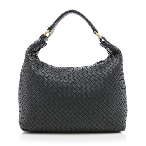 Bottega Veneta Intrecciato Nappa New Pyramid Shoulder Bag