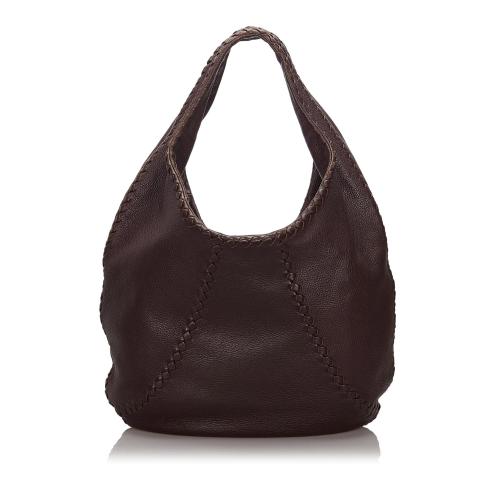 Bottega Veneta Leather Hobo