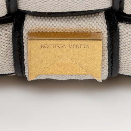 Bottega Veneta Puffed Canvas Cassette Crossbody