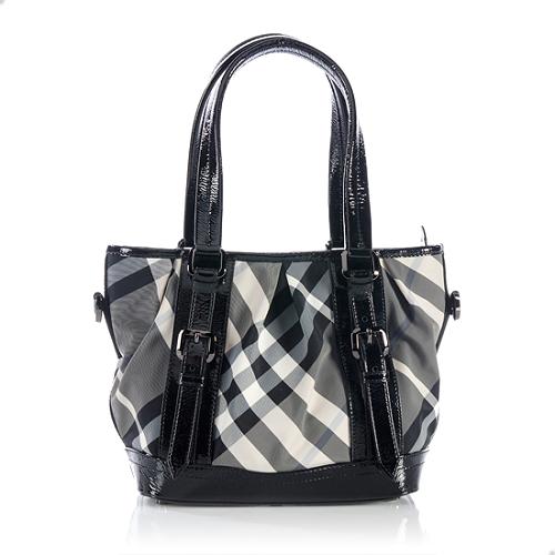 Burberry Beat Check Lowry Small Tote