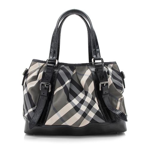 Burberry Beat Check Lowry Tote