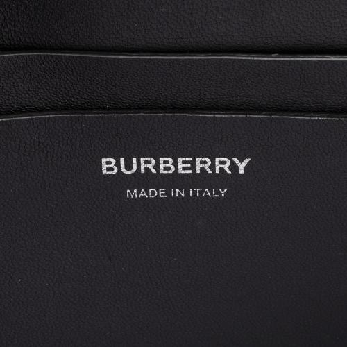 Burberry Coated Canvas Horseferry Print Grace Large Flap Bag