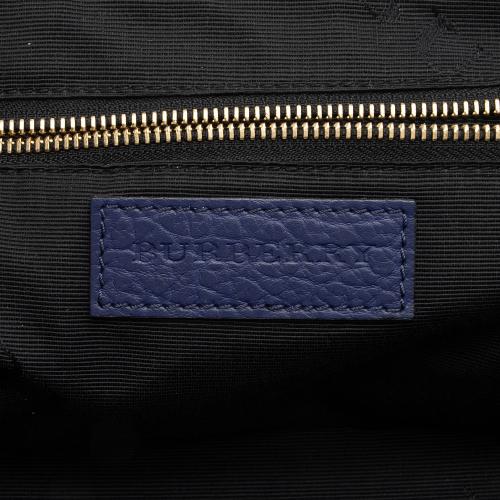 Burberry Embossed Leather Check Harrogate Crossbody