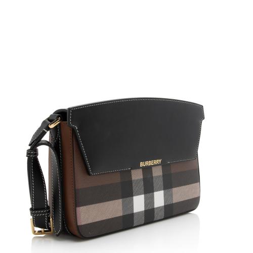 Burberry Exaggerated Check Catherine Shoulder Bag