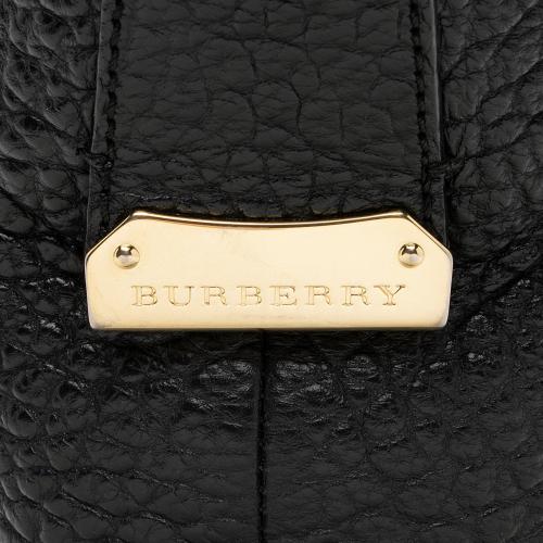 Burberry Grained Leather Ledbury Convertible Hobo