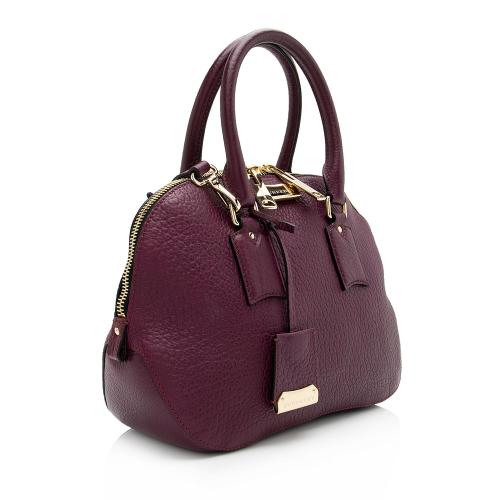 Burberry Grained Leather Orchard Small Satchel