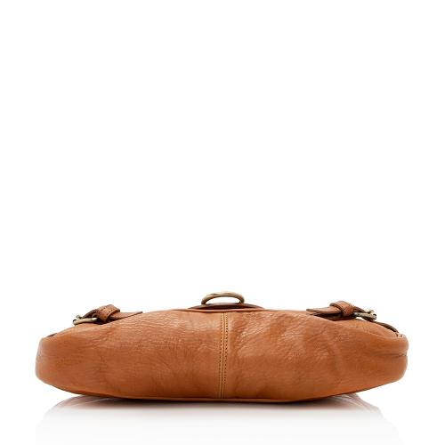 Burberry Grained Leather Shoulder Bag