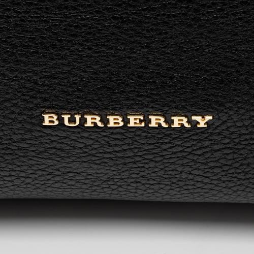 Burberry Grainy Calfskin Greenwood Small Bowling Bag