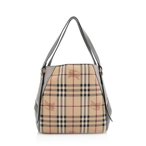 Burberry Haymarket Check Canterbury Small Tote