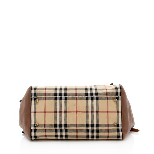 Burberry Horseferry Check Canterbury Small Tote
