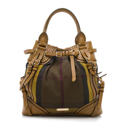 Burberry House Check Whipstitch Tote