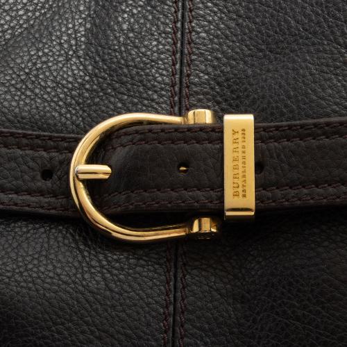 Burberry Leather Belted Tote