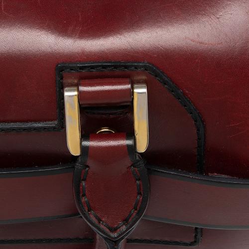 Burberry Leather Bridle Alchester Medium Bowling Bag