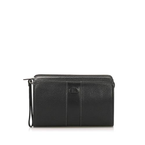 Burberry Leather Clutch Bag