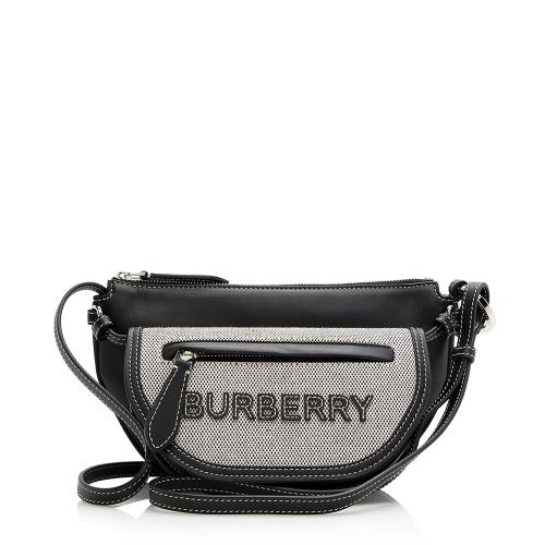 Burberry Leather Double Olympia Mini Bag
