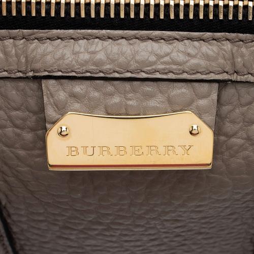 Burberry Leather Gladstone Small Satchel