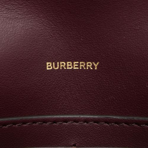 Burberry Leather Hazelmere Wallet on Strap