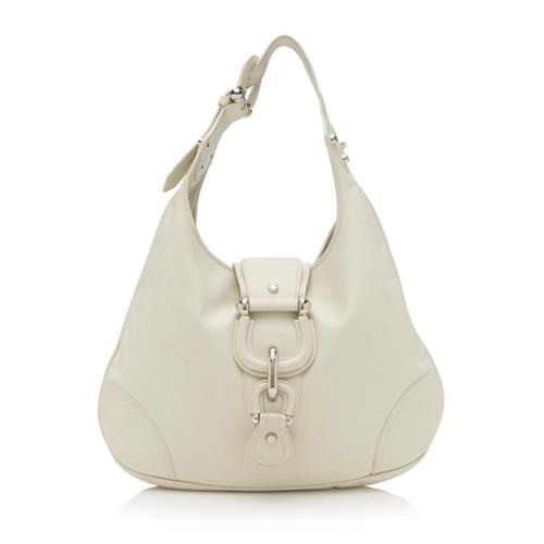 Burberry Leather Hillgate Hobo