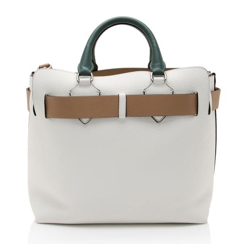 Burberry Leather Marais Medium Belted Tote