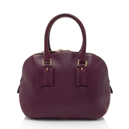 Burberry Leather Orchard Small Satchel