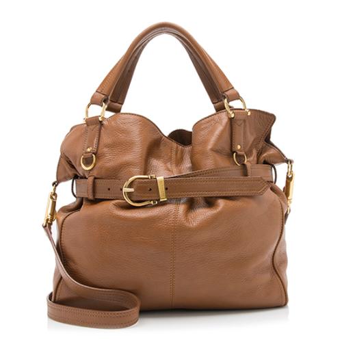Burberry Leather Raymond Belted Tote