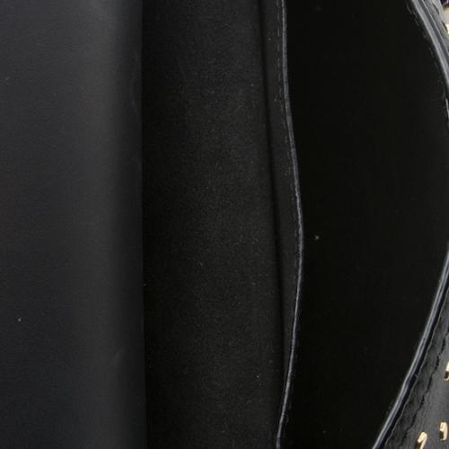 Burberry Leather Riveted Baby Bridle Shoulder Bag