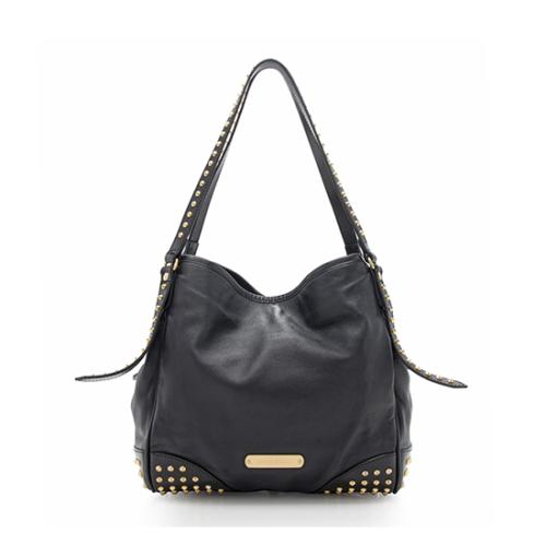 Burberry Leather Studded Canterbury Tote