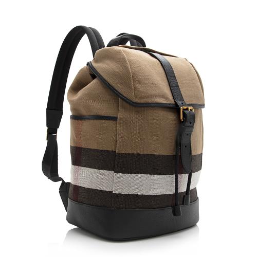 Burberry Mega Check Drifton Backpack