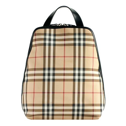 burberry nova check backpack