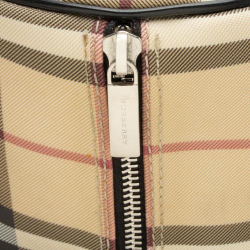 Burberry Nova Check Barrel Bag