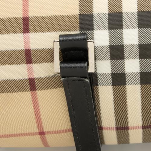 Burberry Nova Check Barrel Bag