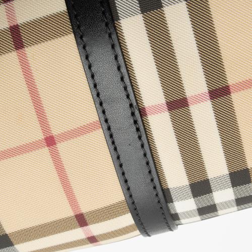 Burberry Nova Check Barrel Bag