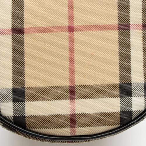 Burberry Nova Check Barrel Bag