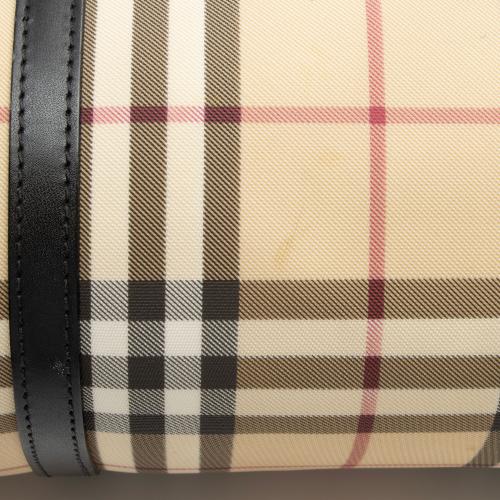 Burberry Nova Check Barrel Bag