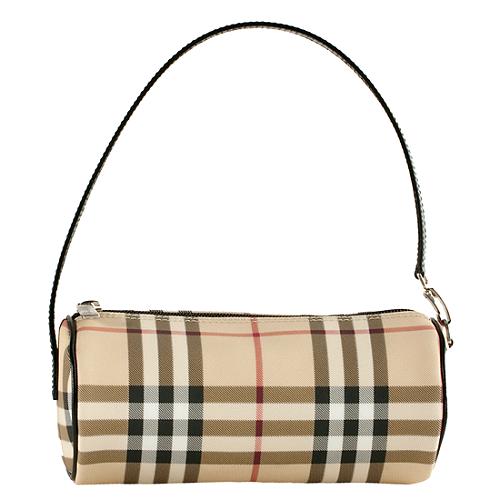 Burberry Nova Check Barrel Shoulder Handbag | [Brand: id=7, name=Burberry]  Handbags | Bag Borrow or Steal