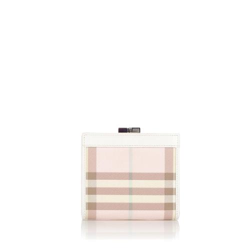 Burberry Nova Check Candy French Wallet 