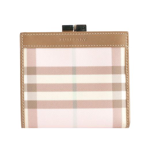Burberry Nova Check Candy French Wallet