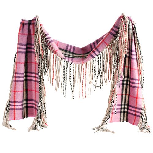 burberry happy fringe scarf
