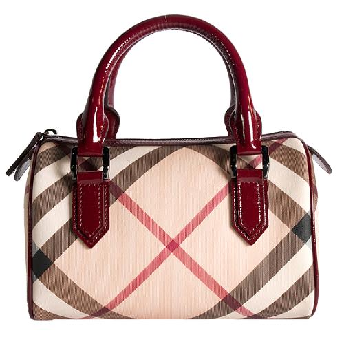 Burberry Nova Check 'Chester' Satchel Handbag