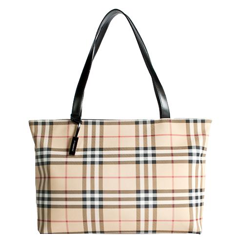 Burberry Nova Check Tote