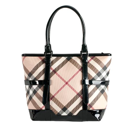 Burberry Nova Check Shopper Tote