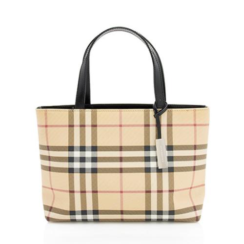 Burberry Nova Check Small Tote